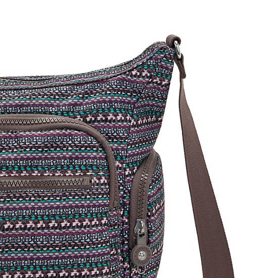 Bolsos Cruzados Kipling Gabbie Printed Taupe | MX 1162YX